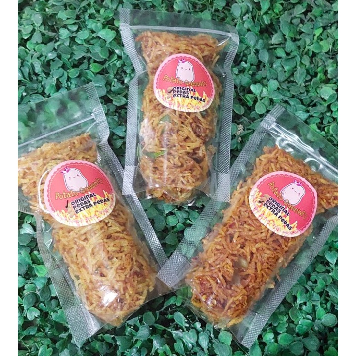 

kentang mustofa mini (pedas manis gurih)