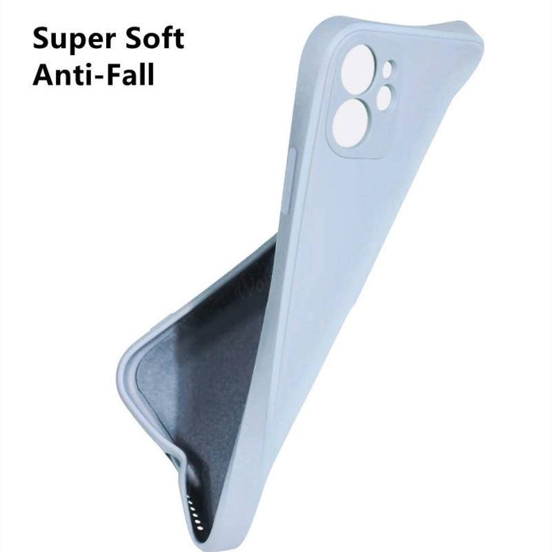 Soft Case Bumper Belakang Bahan Silikon TPU Cair Untuk iPhone 5 5S SE 2016