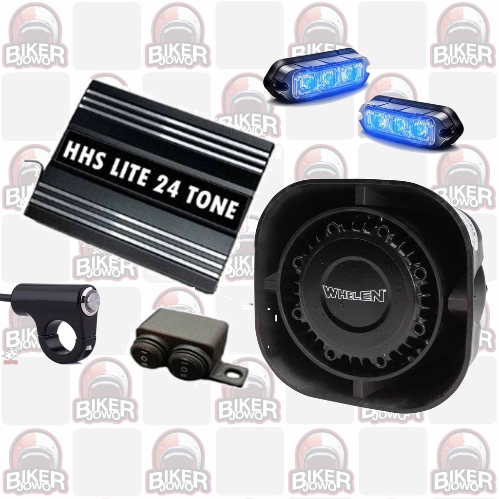 Paket Simple - IC Modul Sirene Speaker Whelen - Strobo Feniex - Switch