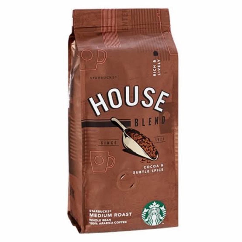 

Whole Bean Starbucks 250gr (Biji Kopi) Verona, Sumatra, Colombia, Italian Roast, Espresso Roast, Veranda, Kenya, Komodo