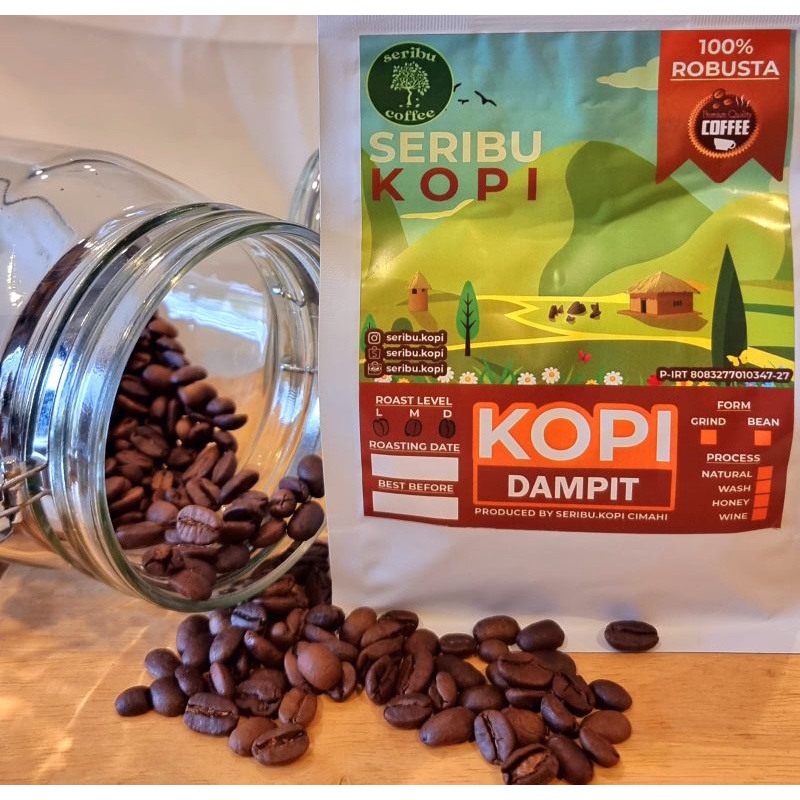

Kopi Robusta Dampit 200 grams Seribu Kopi