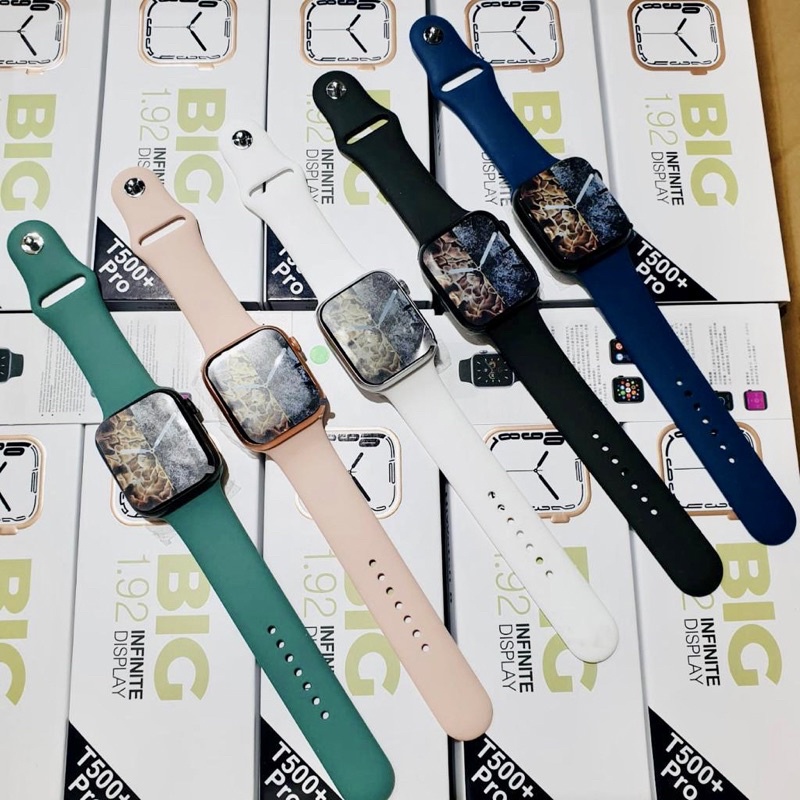 T500+pro jam tangan pintar  kebugaran jam fashion T500 jam tangan terbaru t500plus jam best seller T500plus pro new