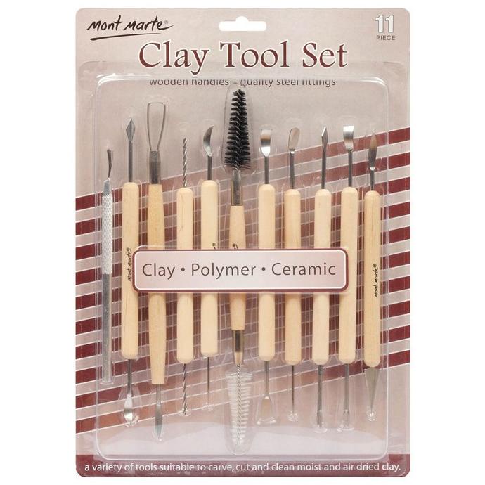 

MONT MARTE CLAY TOOL SET 11PCS