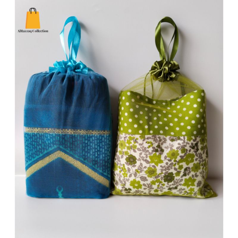 

Tas Kantong Tile Untuk Souvenir Sajadah / Mukena Dewasa