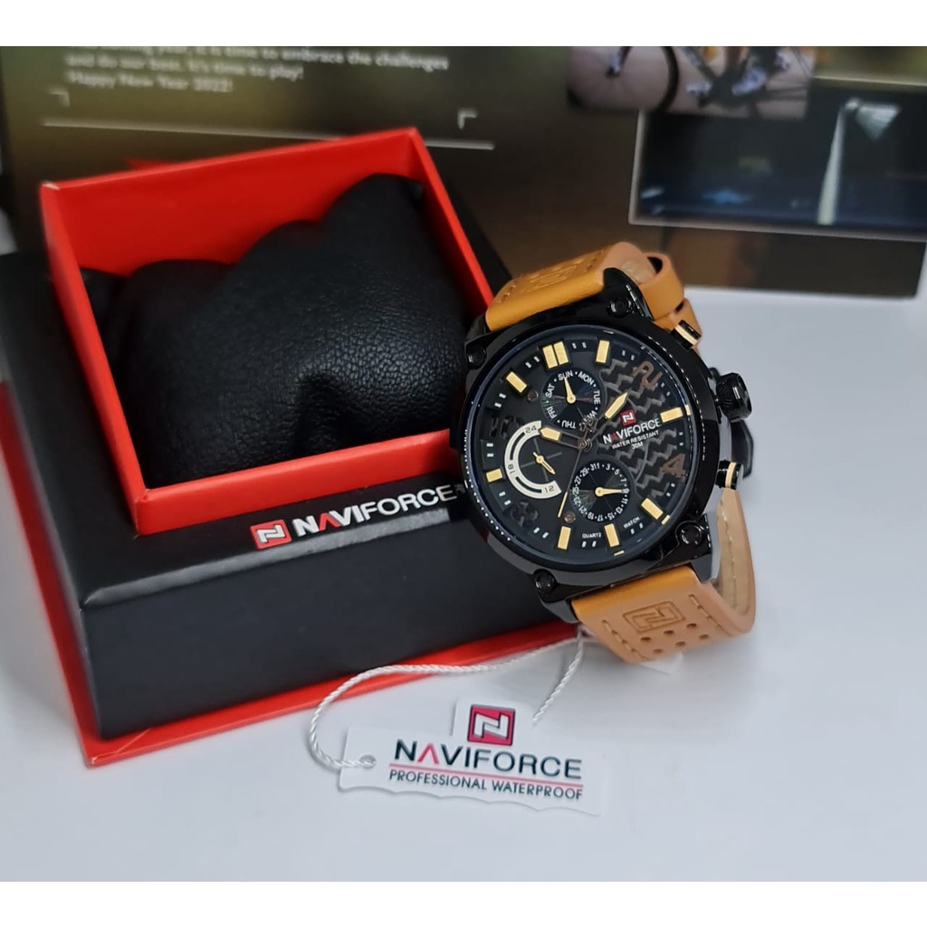 Jam Tangan Pria Naviforce 9068 Original