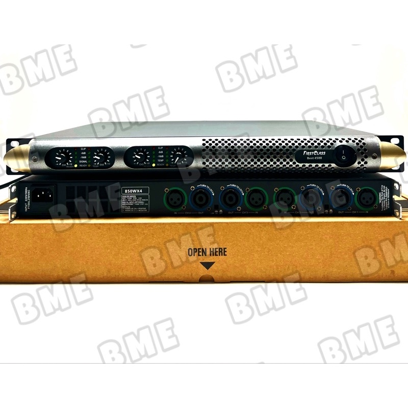Power Amplifier Firstclass Best4500 Best 4500 4 Channel Original