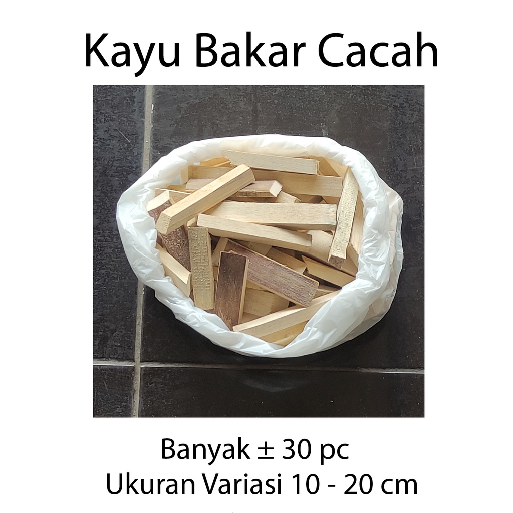 Kayu Bakar Cacah BBQ Api Unggun