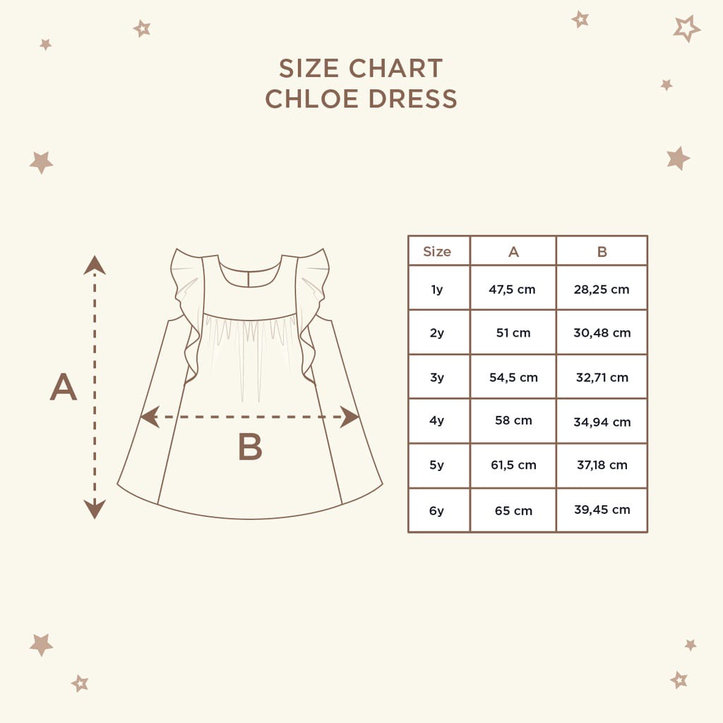 Little Palmerhaus Warm Hearts Chloe Dress / Dress Anak Perempuan