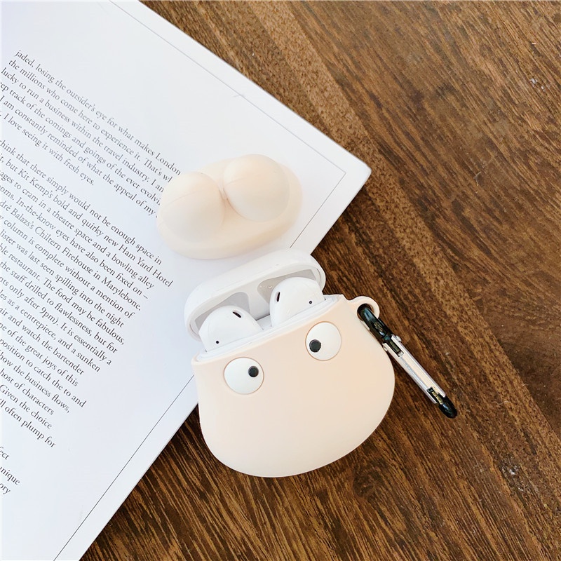 Casing Soft Case Silikon Motif Kartun Anime Totoro 3D Untuk Airpods 1 / 2 / i12 / i10 / i11 / i9s / inpods / 12