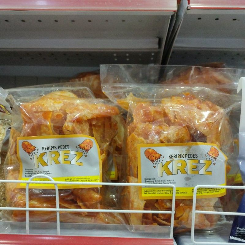 

Keripik pedas Krez 250gr