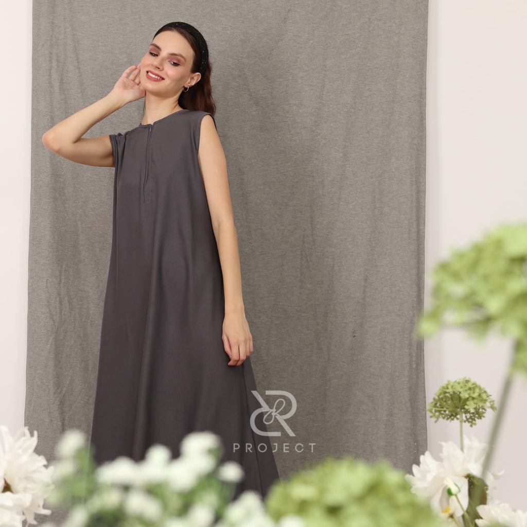GF02 ~ WHITE SERIES SINGLET SHAKILA HQ DALAMAN GAMIS MUSLIM BUSUI MANSET DALAMAN TANPA LENGAN