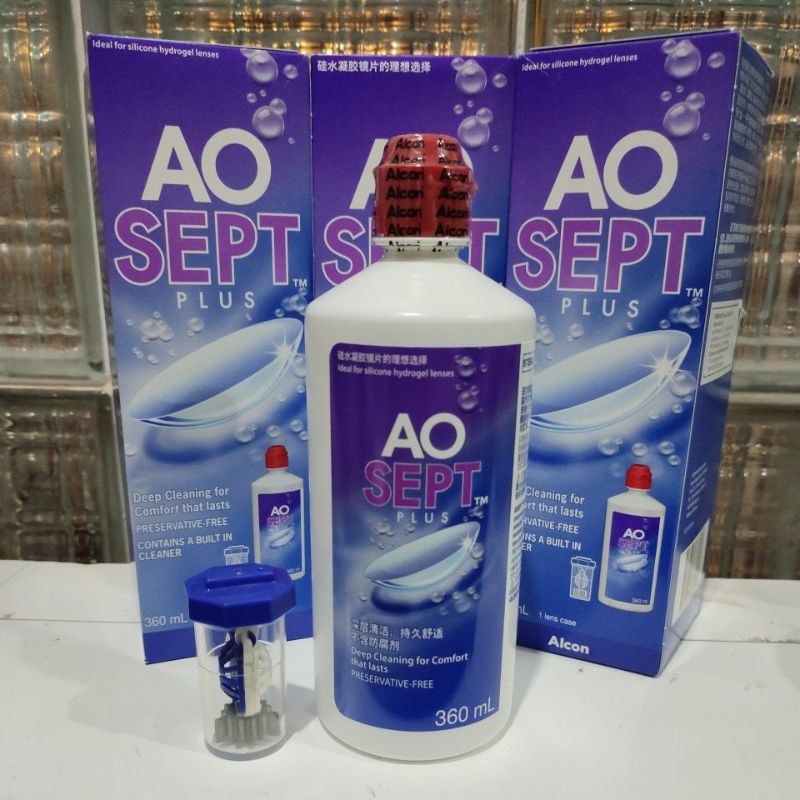 Cairan Pembersih Lensa AO Sept Plus