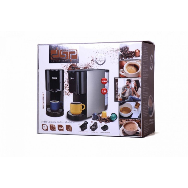 5 DSP KA3046 - Multi Capsule Coffee Machine 1450W - Mesin Kopi Kapsul