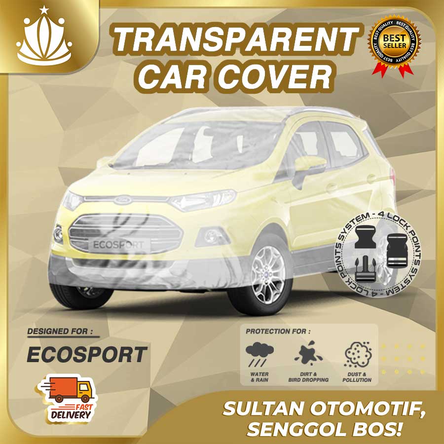 Body Cover Mobil Plastik TEBAL EcoSport WATERPROOF