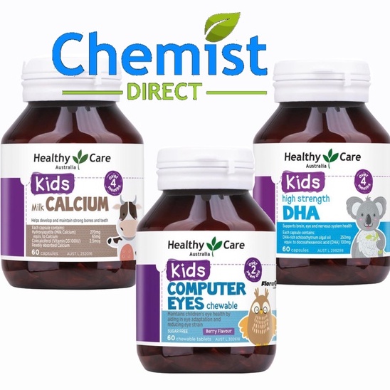 Healthy care kids Computer Eyes / DHA / Calcium