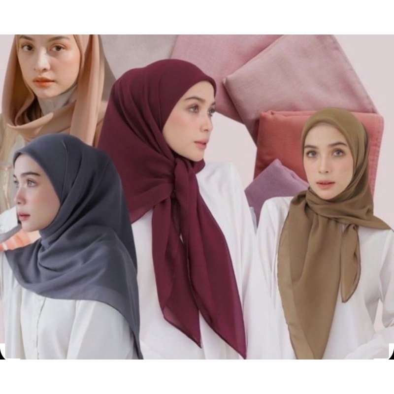 HIJAB SEGIEMPAT BELLA SQUARE