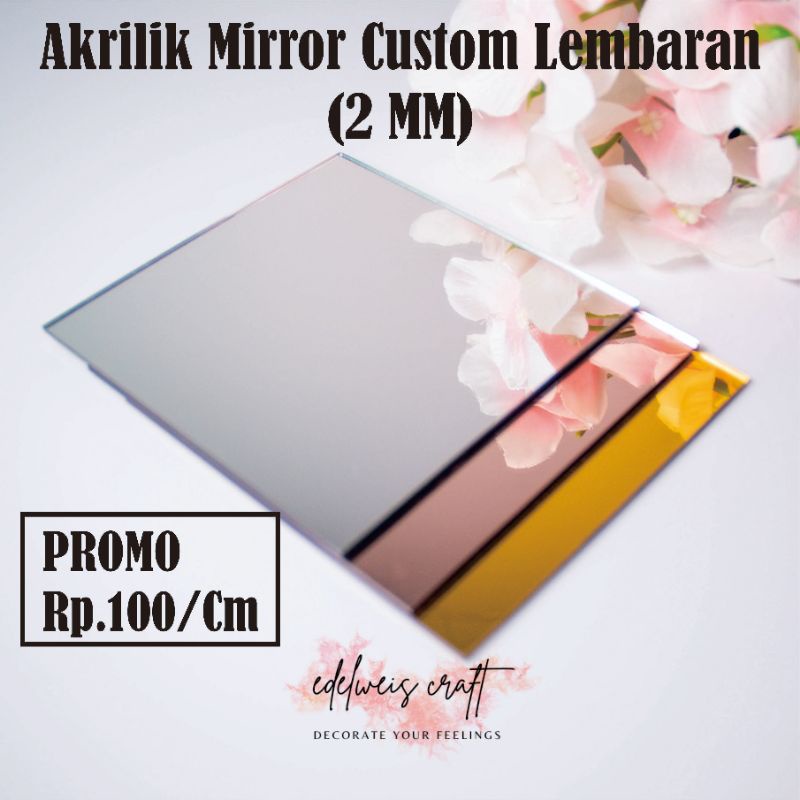 AKRILIK LEMBARAN/AKRILIK CUSTOM/ AKRILIK MARGA CIPTA/ AKRILIK MIROR
