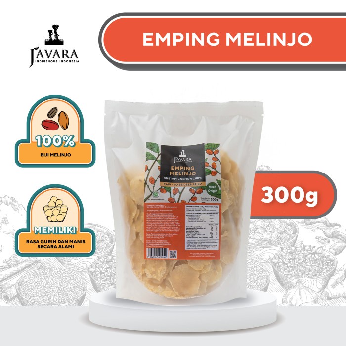 

Javara Emping Melinjo 300 g Plastik Kemasan