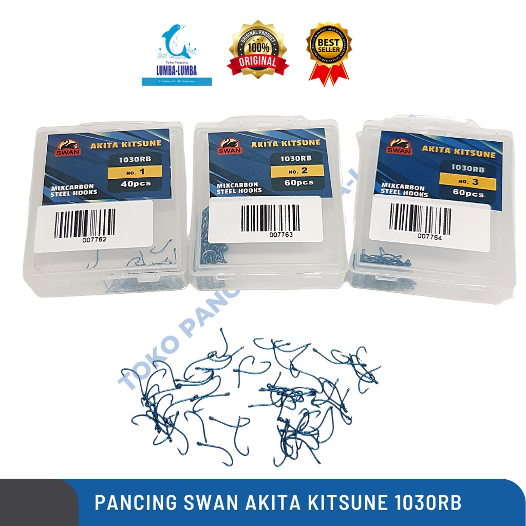 Kail Pancing Swan Akita Kitsune 1030RB / Mata Kail / Kail Pancing