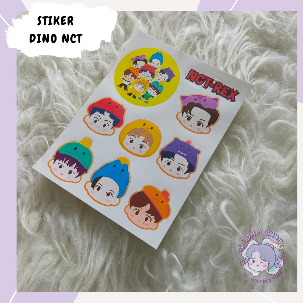 STIKER NCT DREAM DINO LUCU