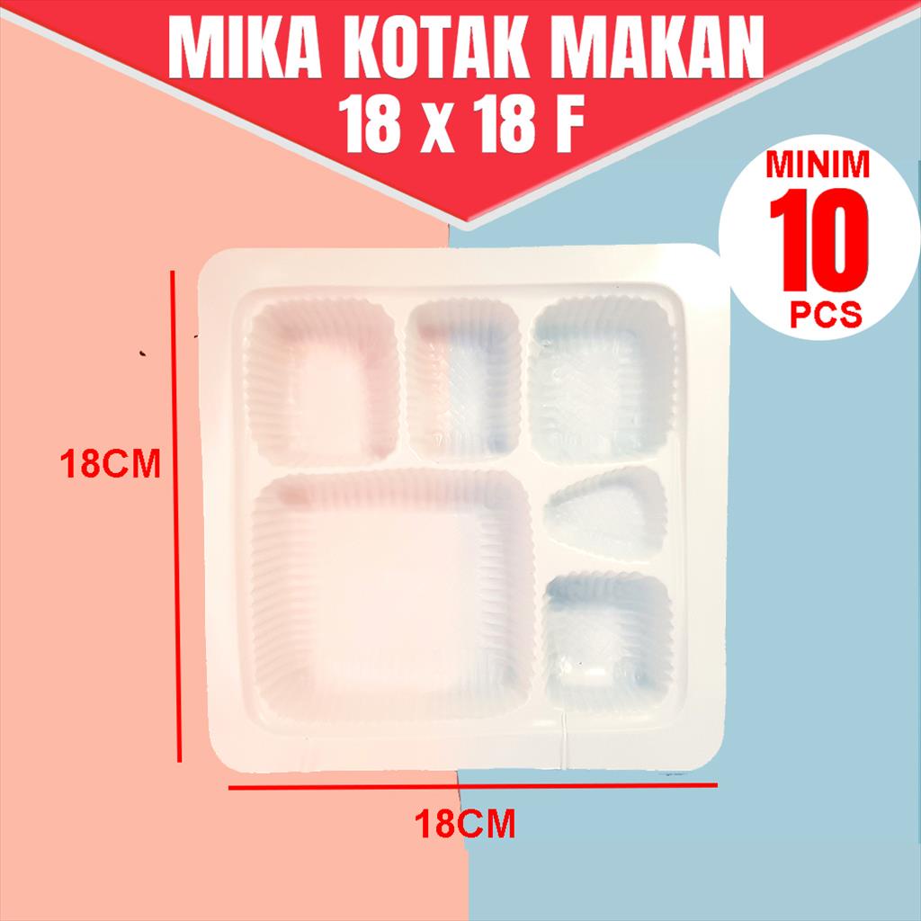 SATUAN Mika Plastik Kotak / Mika Plastik Kotak Makanan / Mika Nasi