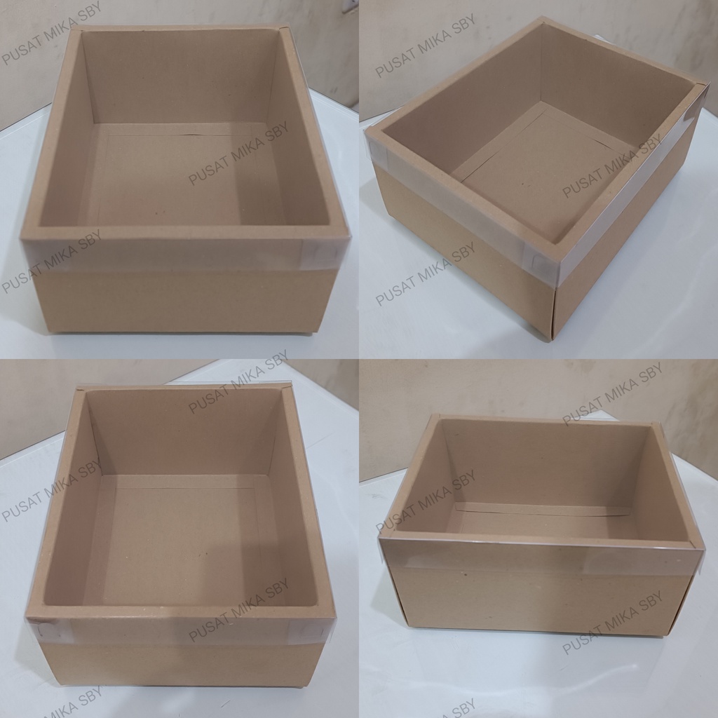 Box Kemasan Sovenir Berbahan Kertas Craft Uk. 20 x 16 x 10 cm ( Minimal Order 100 Biji )