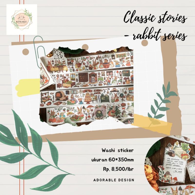 

Sticker aesthetic Classic stories - rabbit series