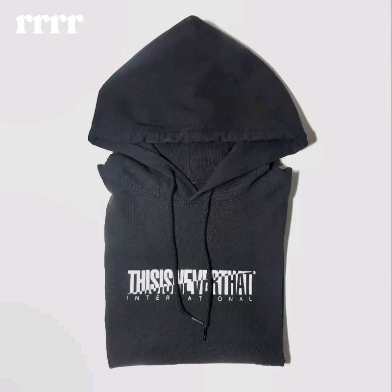 Thisisneverthat Hoodie Black Korea