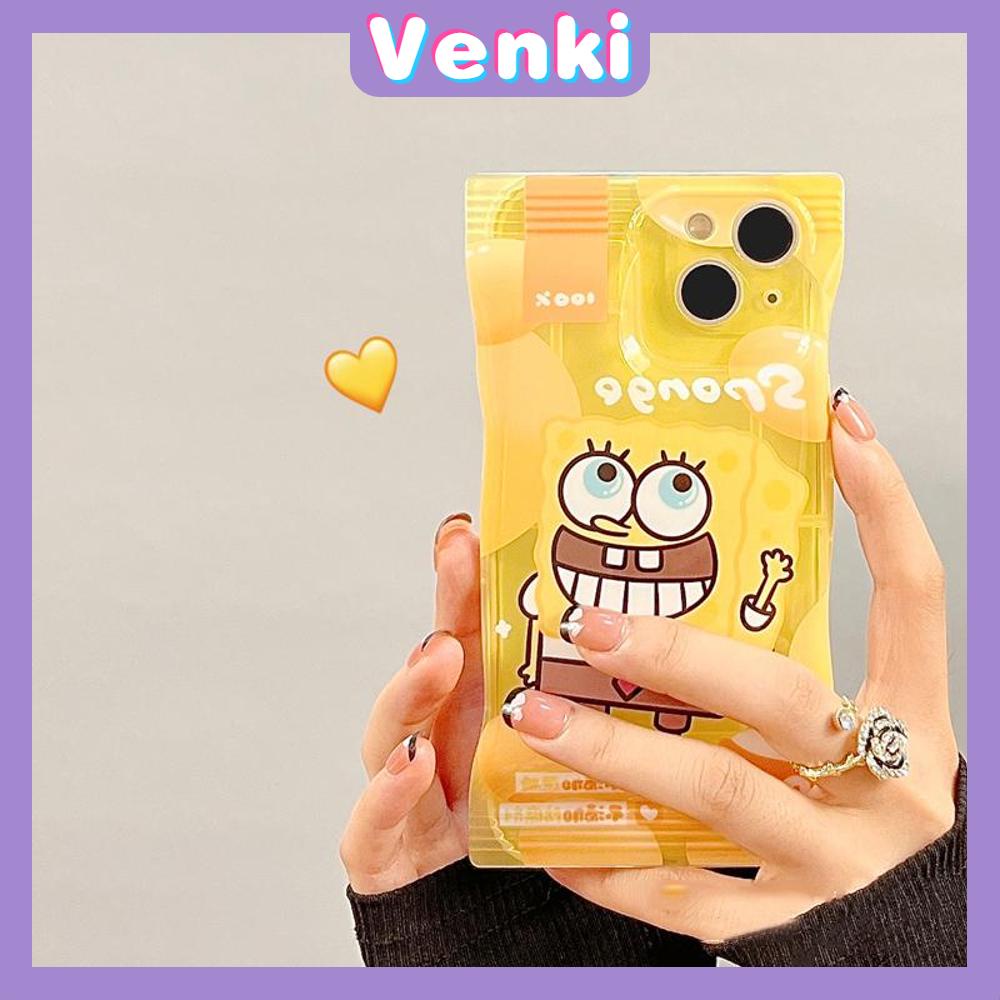 Case For iPhone 14 Pro Max Soft TPU Clear Case Snack Case Cartoon Cute Camera Protection Airbag Shockproof For iPhone 14 13 12 11 Plus Pro Max 7 Plus X XR