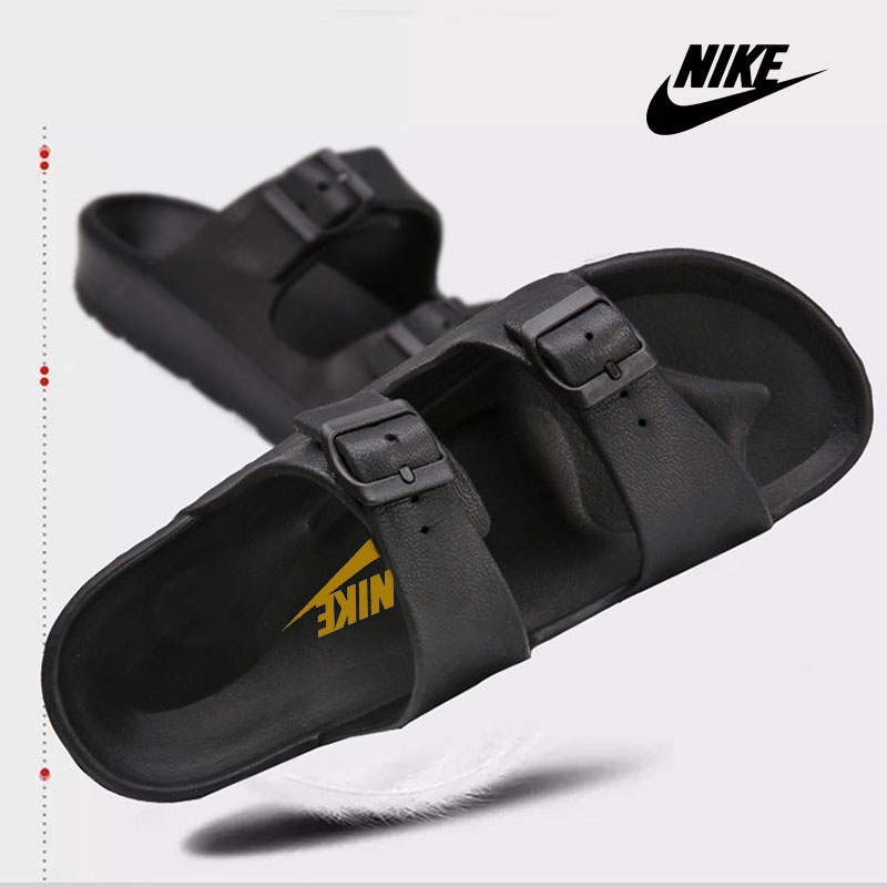 Nike Sandal Wanita Dewasa Casual Sendal Slop Perempuan  Santai Empuk Kekinian Sandal Cewek Distro Terbaru Slip On Anti Slip