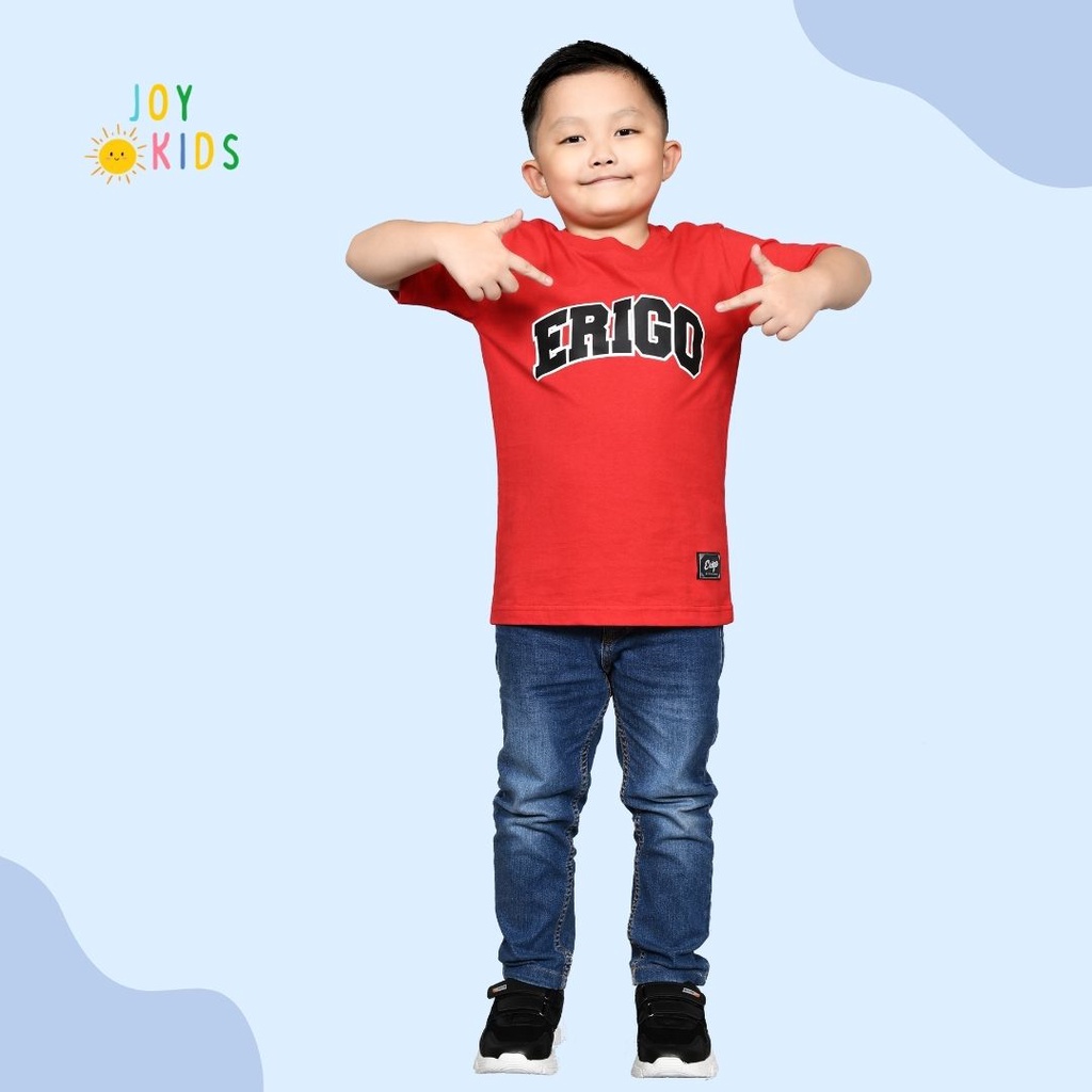 Joy Kids Kaos Anak Distro Brand Premium Cotton Umur 1-12 Tahun