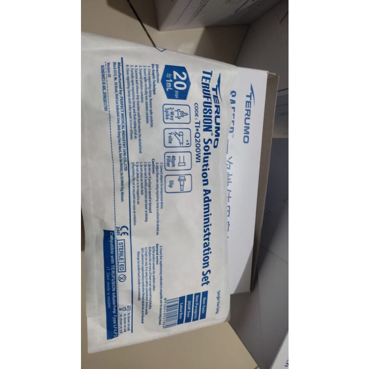 Infuset Terumo / Selang Infus Terumo / Infus set Terumo Dewasa