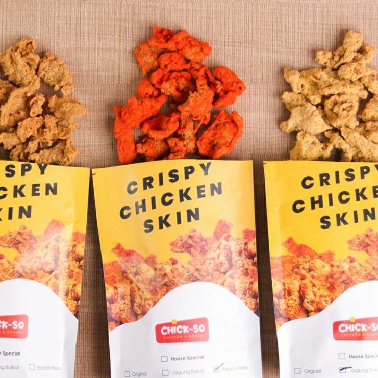 

ㄼ Keripik Kulit Ayam Crispy Chicken Skin Chickso 80gram NEW 3590 ☁