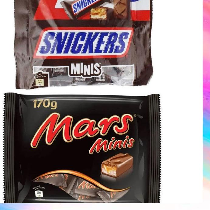 

10.10 SALE Coklat Chocolate Original mars snickers Minis Travel Edition grosir