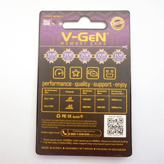 Memori / Kartu Memori / Micro SD / MMC / V-Gen 32GB 16GB 8GB CLASS 10