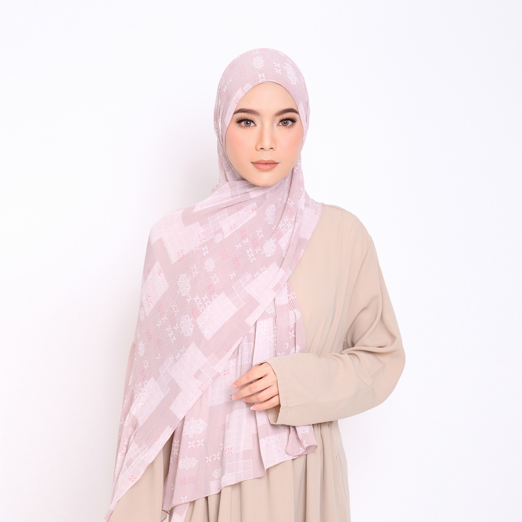 ZM Zaskia Mecca - Aili Daisy Pashmina Plisket - Jelita Indonesia - Edisi Toraja