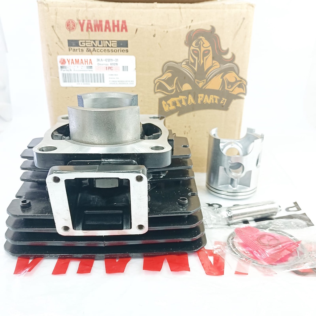 CYLINDER BLOK SEHER PISTON RING KOMPLIT YAMAHA 3KA RX KING KUALITAS ASLI ORIGINAL YAMAHA YGP PRESISI TINGGAL PASANG BAHAN BERKUALITAS DAN DIJAMIN AWET RX KING NEW RX KING OLD RXKING LAMA RXKING