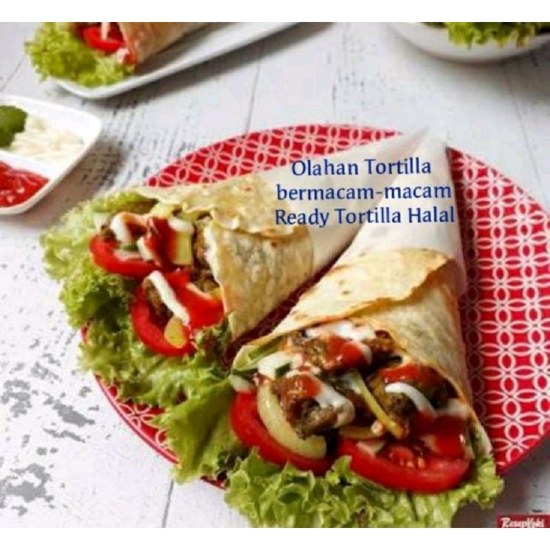

Tortilla 20cm isi 10 Kulit kebab Bahan kebab Nachos pizza kebab libanes Halal kulit kebab murah promo