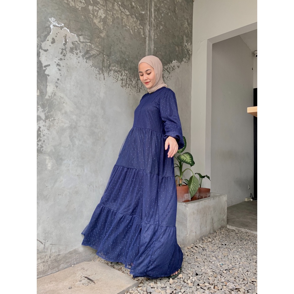 Delisa Dress Baju Wanita Gamis Terbaru