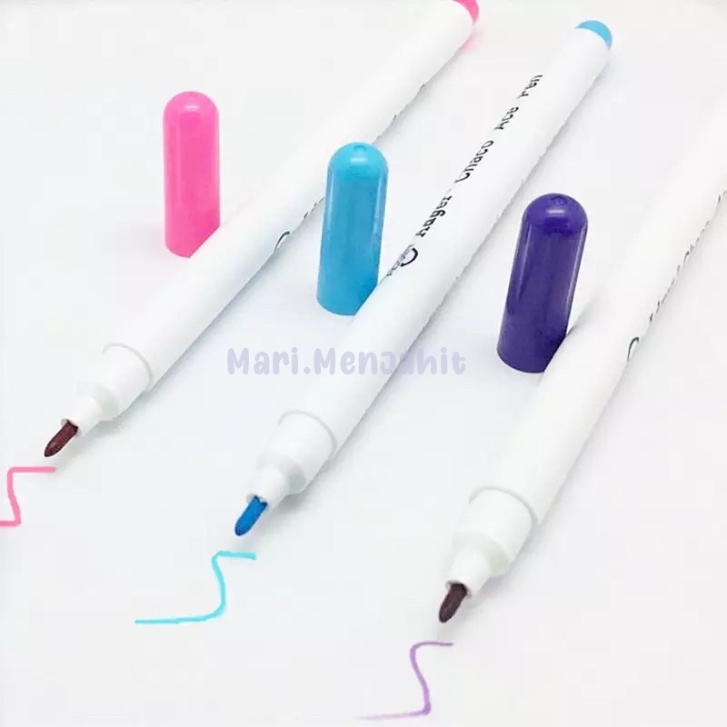 Spidol Pena Chako Pen Penanda Bahan Kain Adger - Yoken - U Top Magic Pen Hilang Kena Air