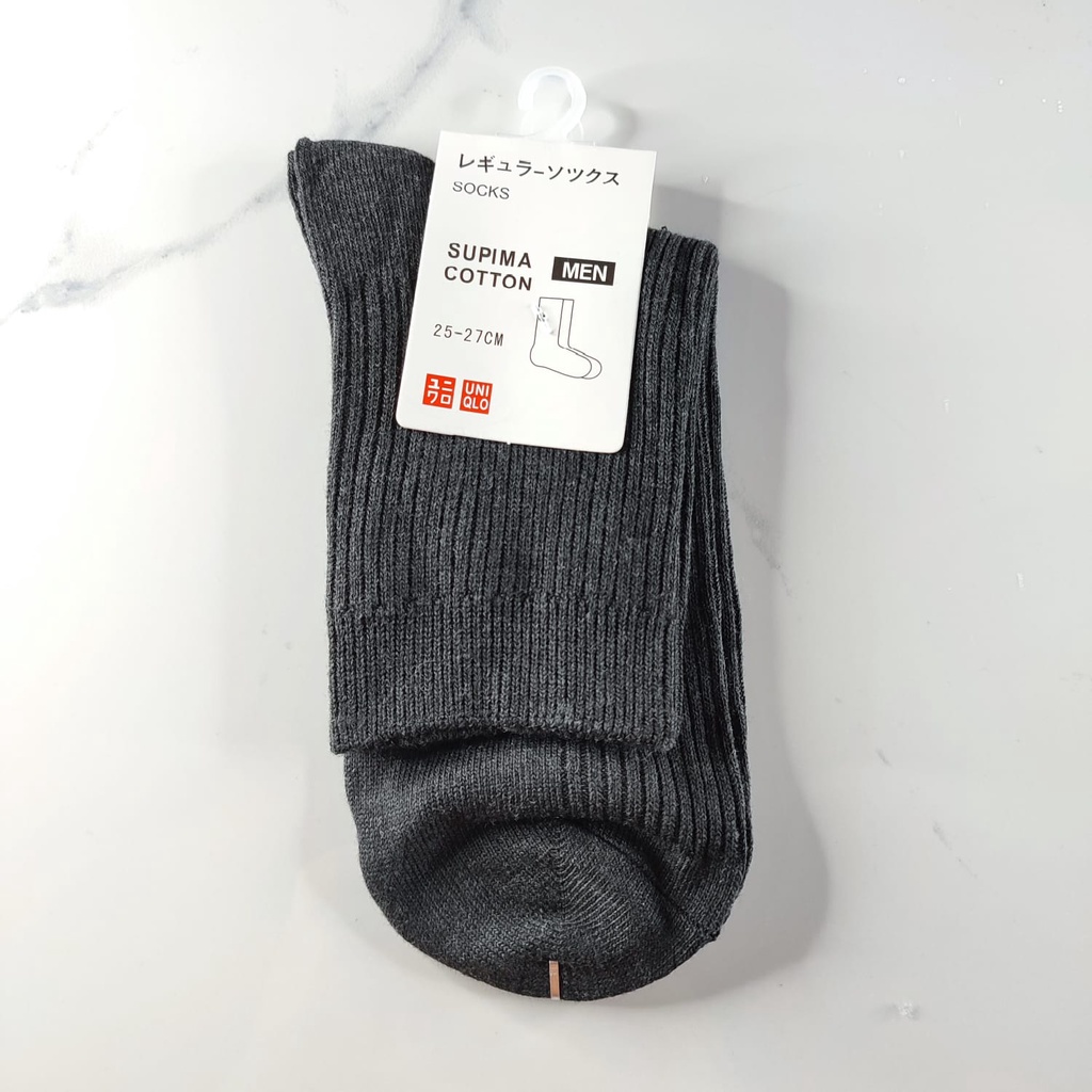 UNIQLO Socks Kaos Kaki Pria Men Uniqlo Casual Cotton Original