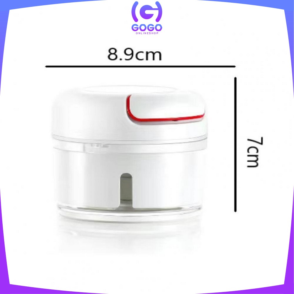 GOGO-C436 Chopper Manual Blender Mini Speedy Chopper / Blender Tarik Tangan / Penghalus Bumbu / Blender Bumbu