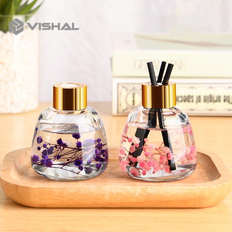 VISHAL Reed Diffuser Aromatheraphy Pengharum Ruangan Parfum Ruangan Essential Oil Relaxing + Bunga