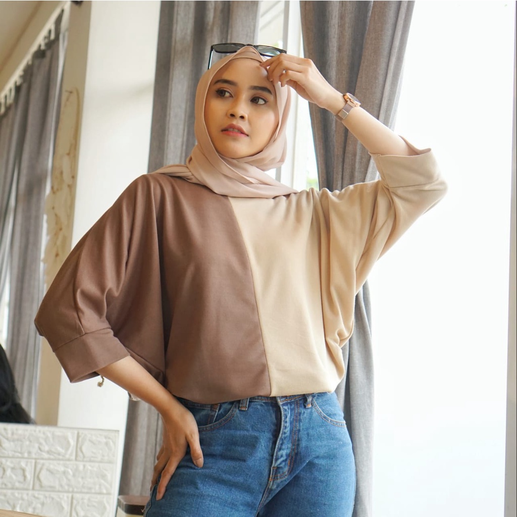 Baju Atasan Cewek Kekinian Trendi - Baju Ootd Wanita Kekinian Atasan Blouse Wanita Kekinian 2022 -  