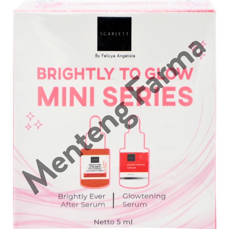 Scarlett Whitening Brightly To Glow Mini Series - Perawatan Untuk Mencerahkan