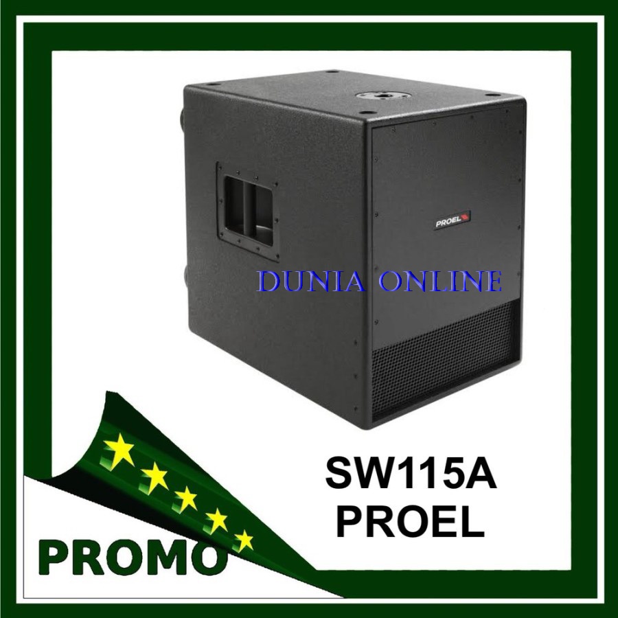 Subwoofer Aktif PROEL SW 115A / SW115A / SW 115 A 15 INCH ORIGINAL