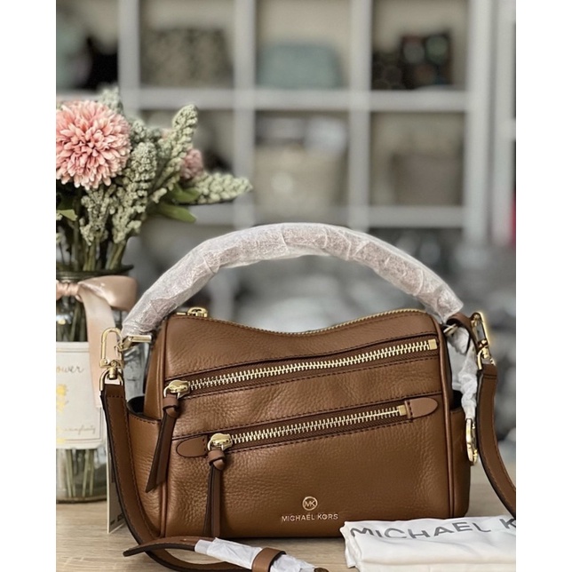 MK lorimer small pebble leather luggage