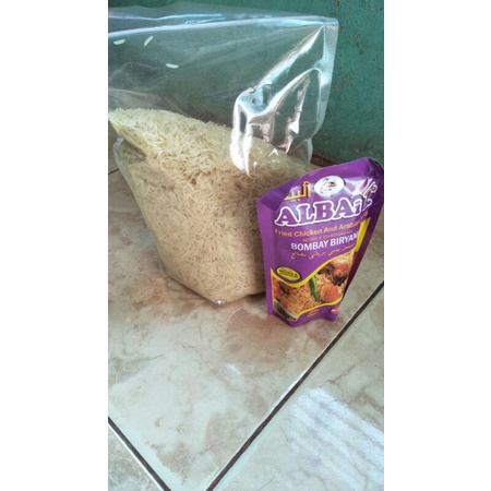 

beras basmati syifa 1 kg + bombay briyani 100 gr