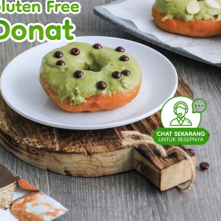 

D94♛ Gluten Free Bread Flour - Untuk Membuat Roti Tawar - Donat Bun - Pizza Gluten Free - 420 gr - MOCAFINE by Rumah Mocaf Terlaku