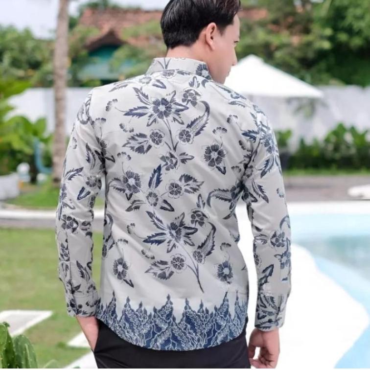 Recomended BAJU BATIK PRIA LENGAN PANJANG LAPIS PURING